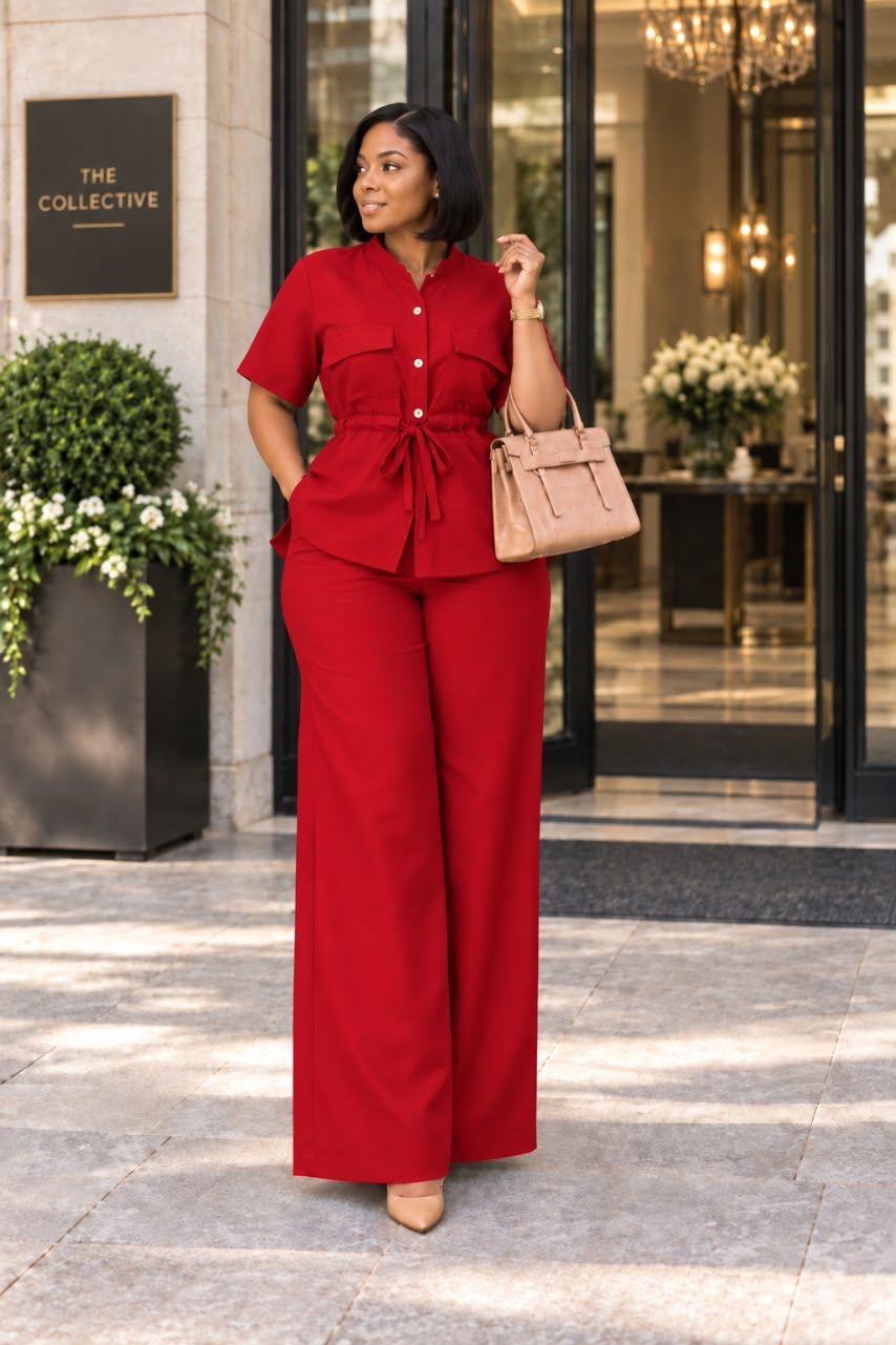 Chic ensemble dame