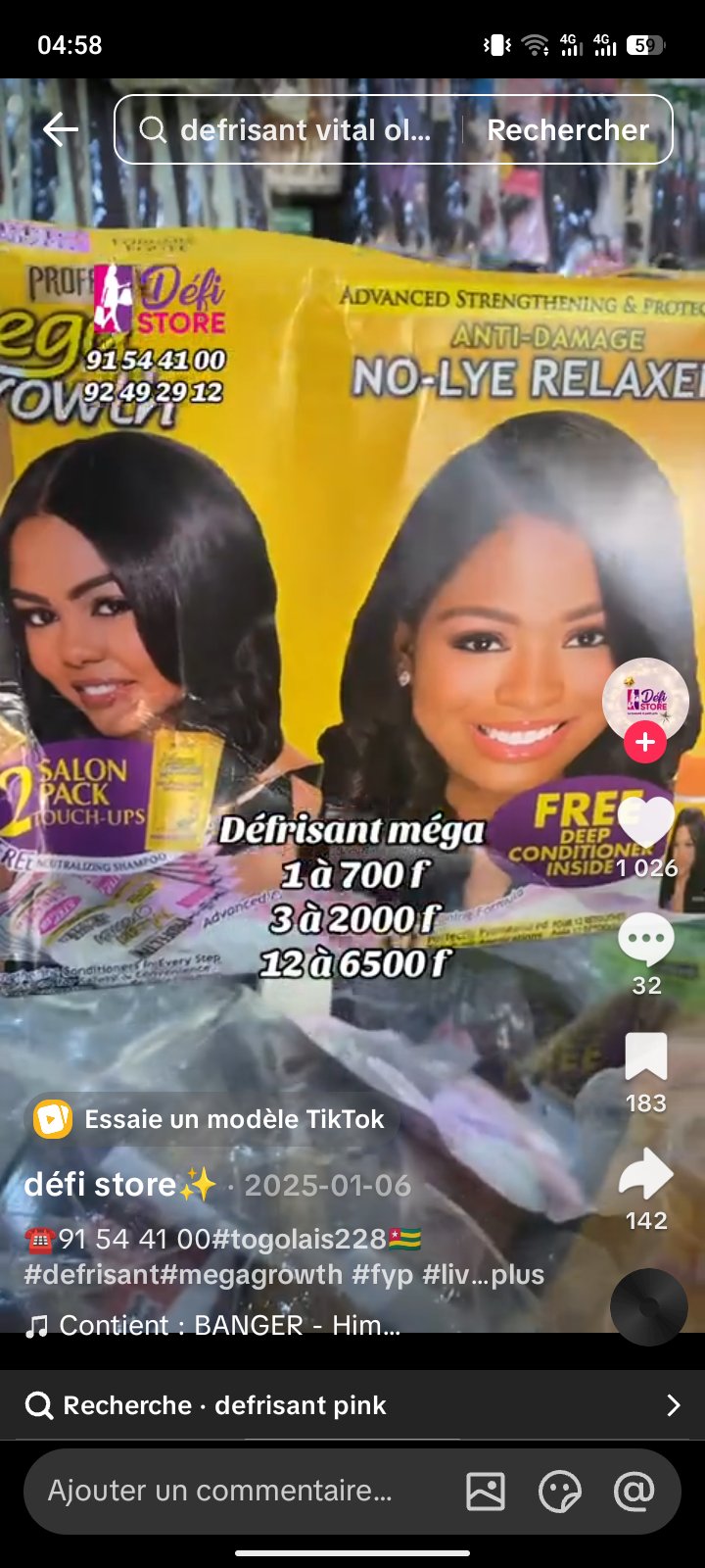 Coiffure 5 É.