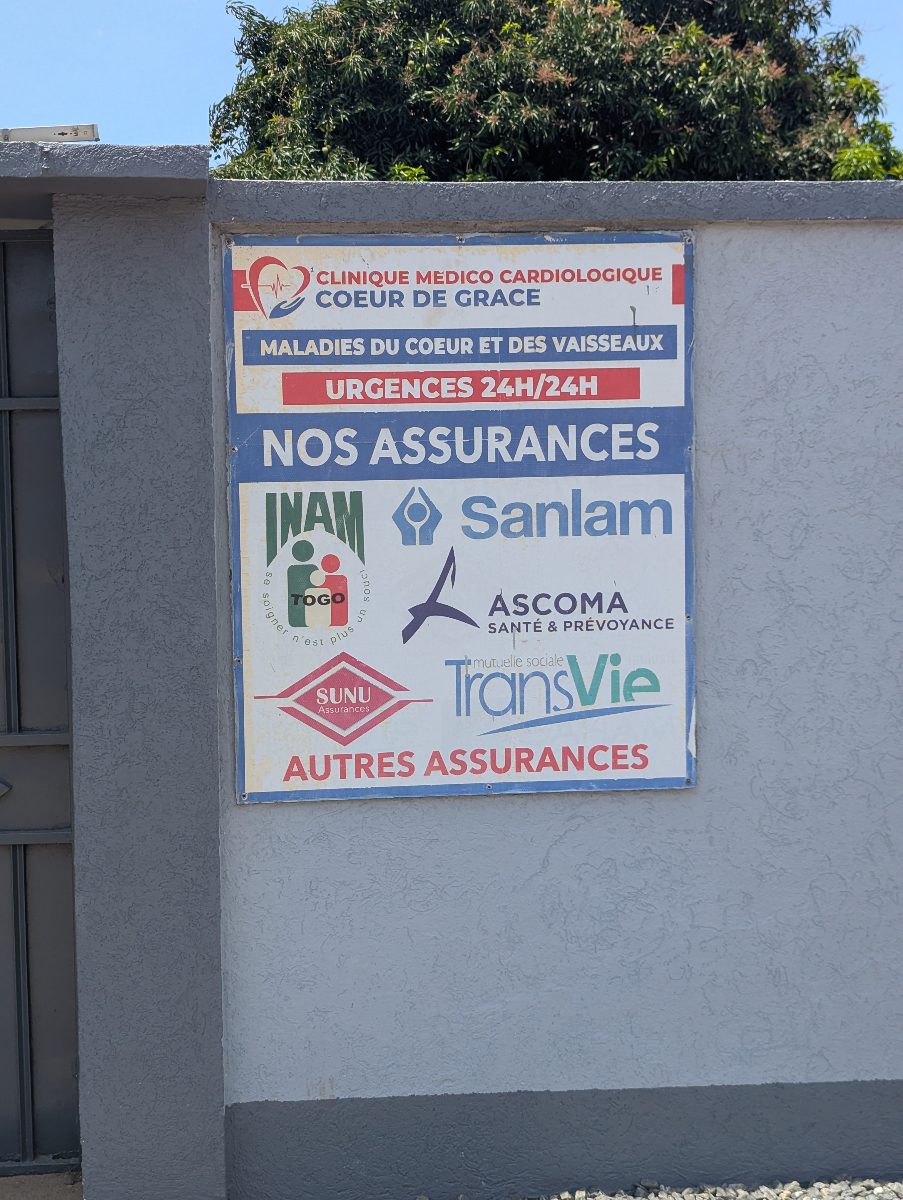 Clinique Médico Cardiologique Coeur de Grâce