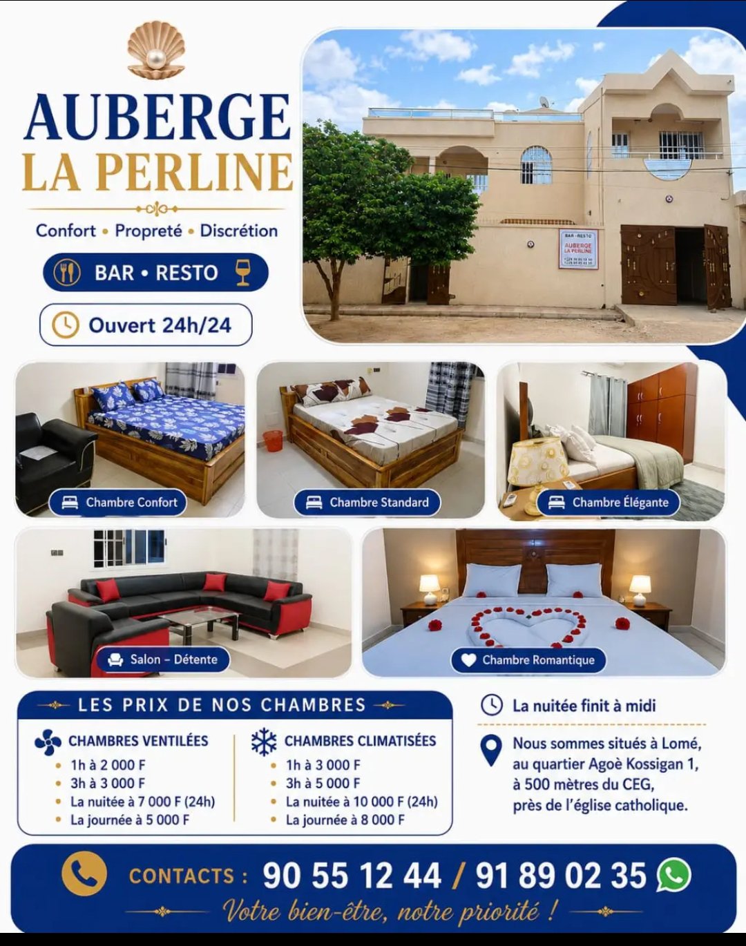auberge la perline