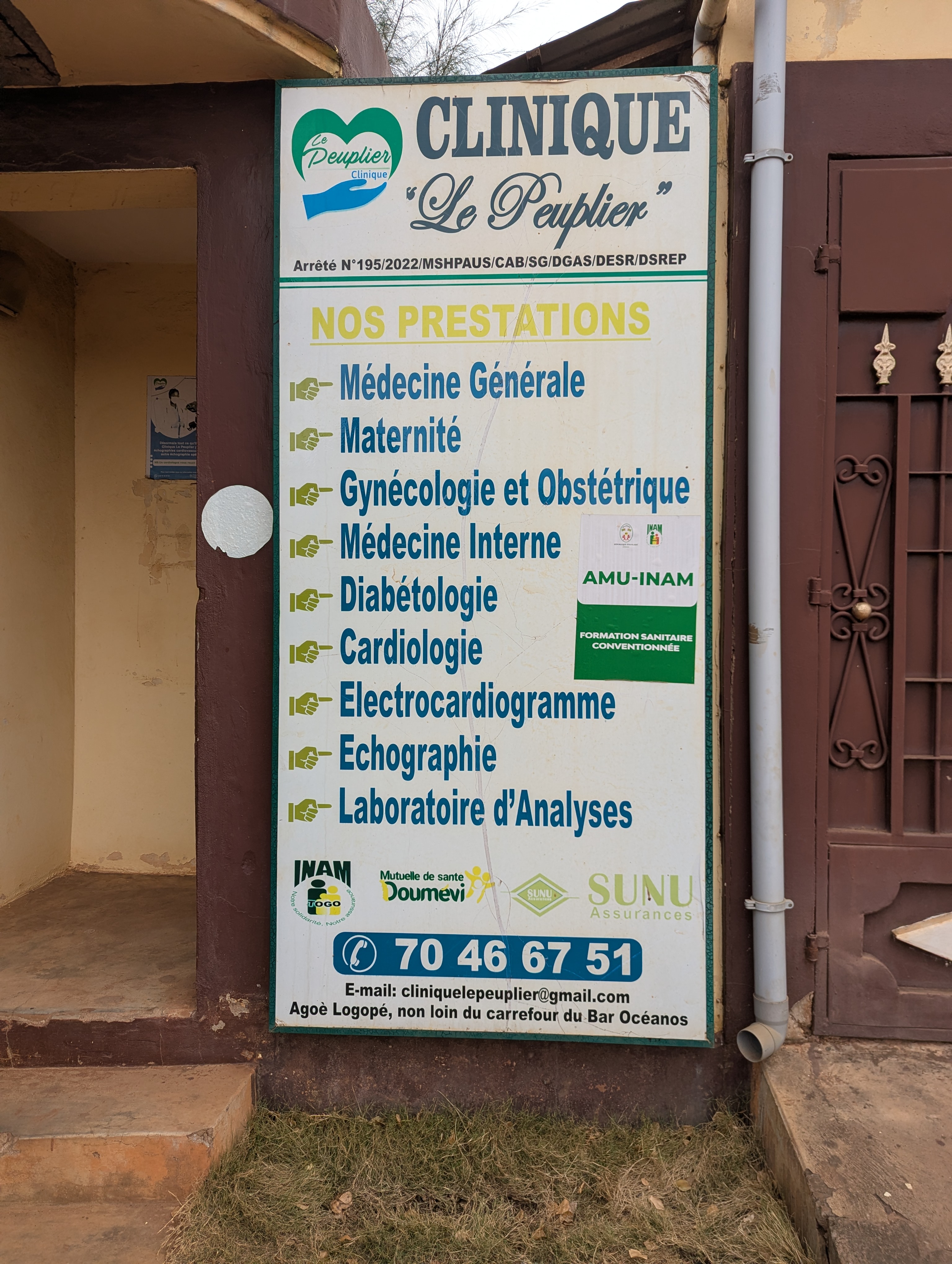 Clinique le peuplier
