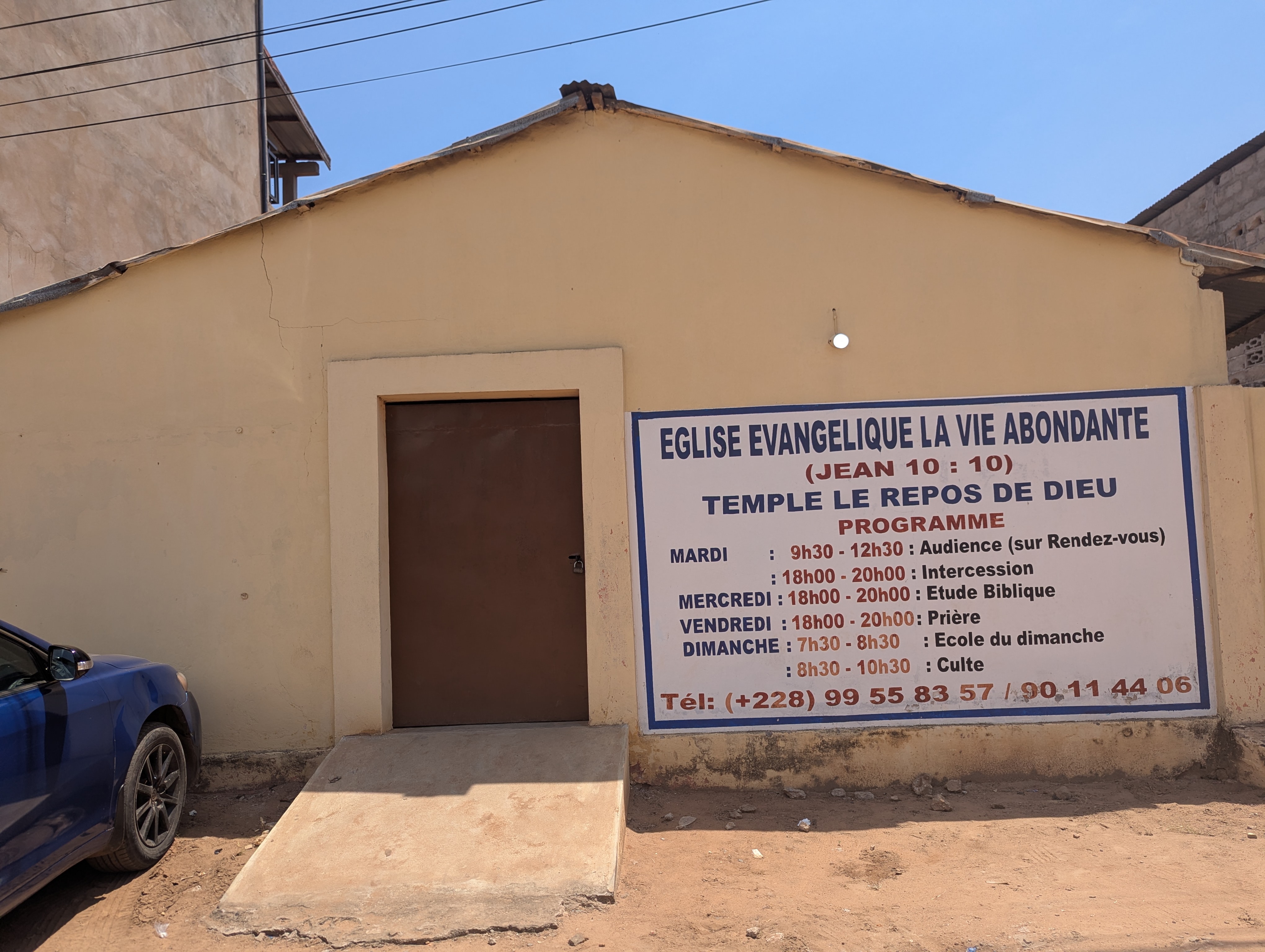 Eglise Évangélique la vie abondante( Temple le repos de Dieu )